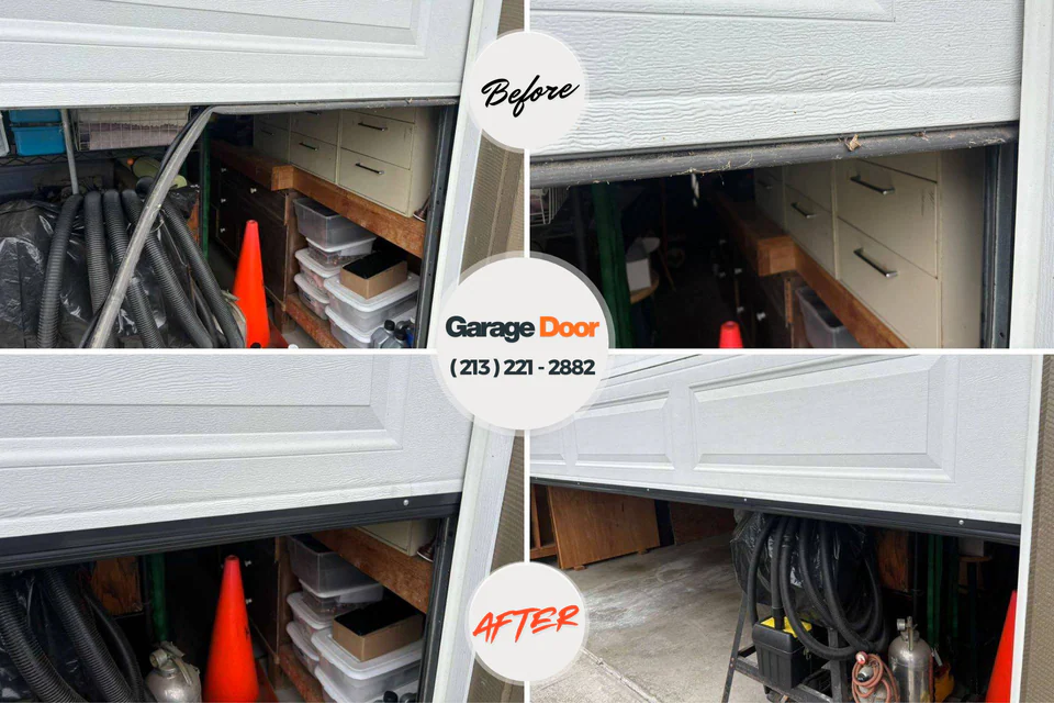 Before and after: garage door repair near me Coleman